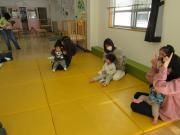 アンパンマンの手遊び歌をうたいました。