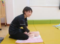 背中のマッサージ1
