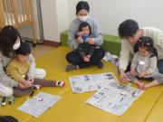 お父さんやお母さんと一緒に作りました。