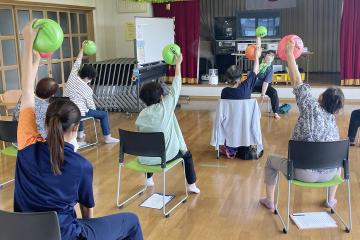 地区健康教室様子