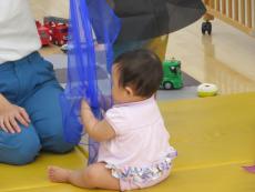 シフォン布遊び３