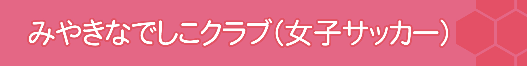 みやきなでしこクラブ