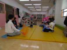 シフォン布遊び1