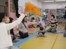 シフォン布遊び2