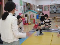 シフォン布遊び3