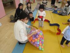 カラーボール遊び1