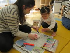 アンパンマンのこま作り２