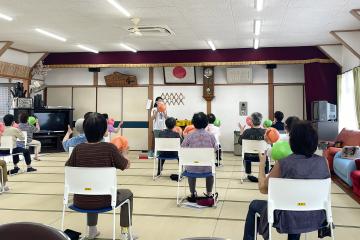 地区健康教室様子