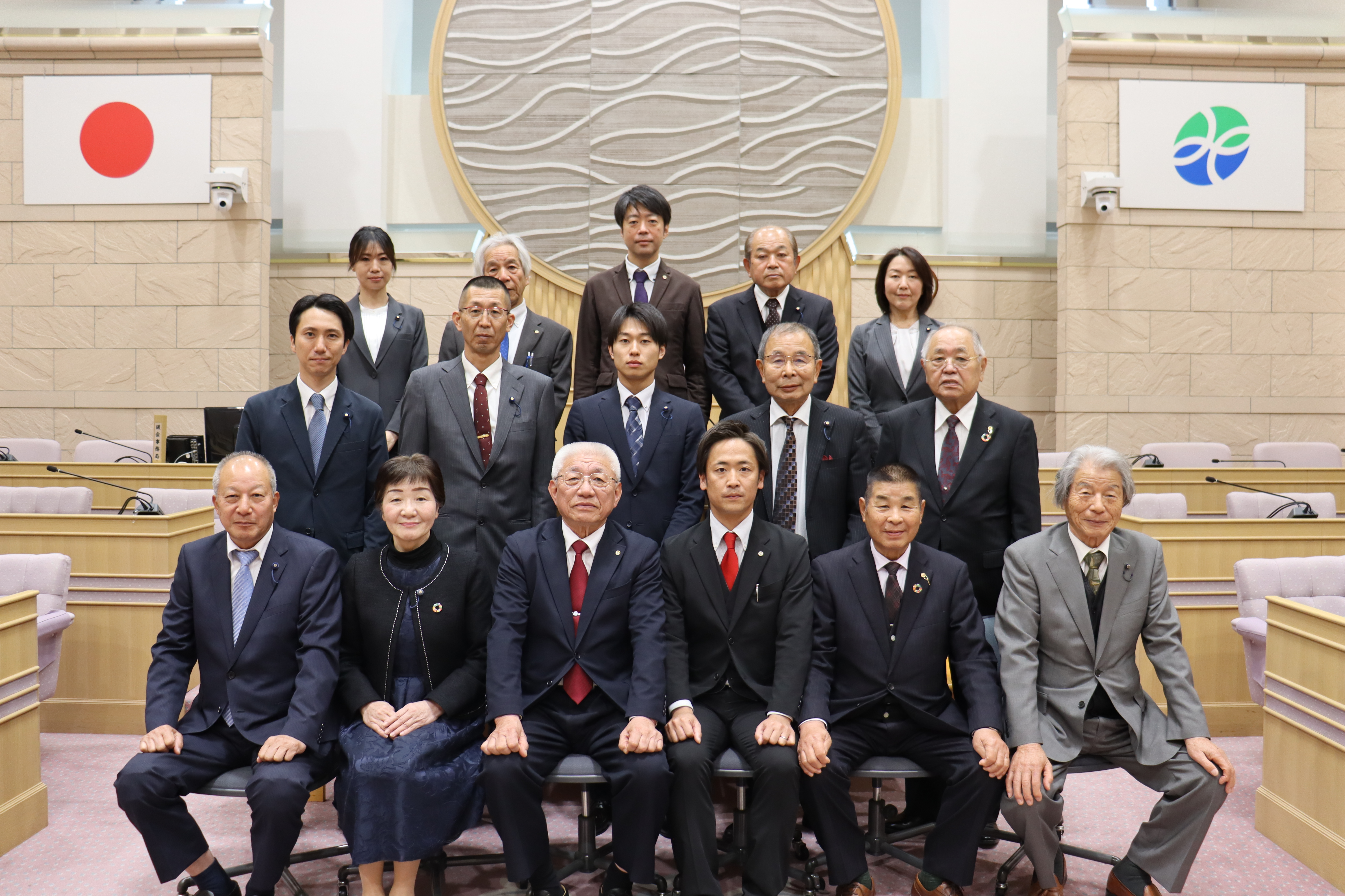 みやき町議会議員写真(R8．3．1)改選後